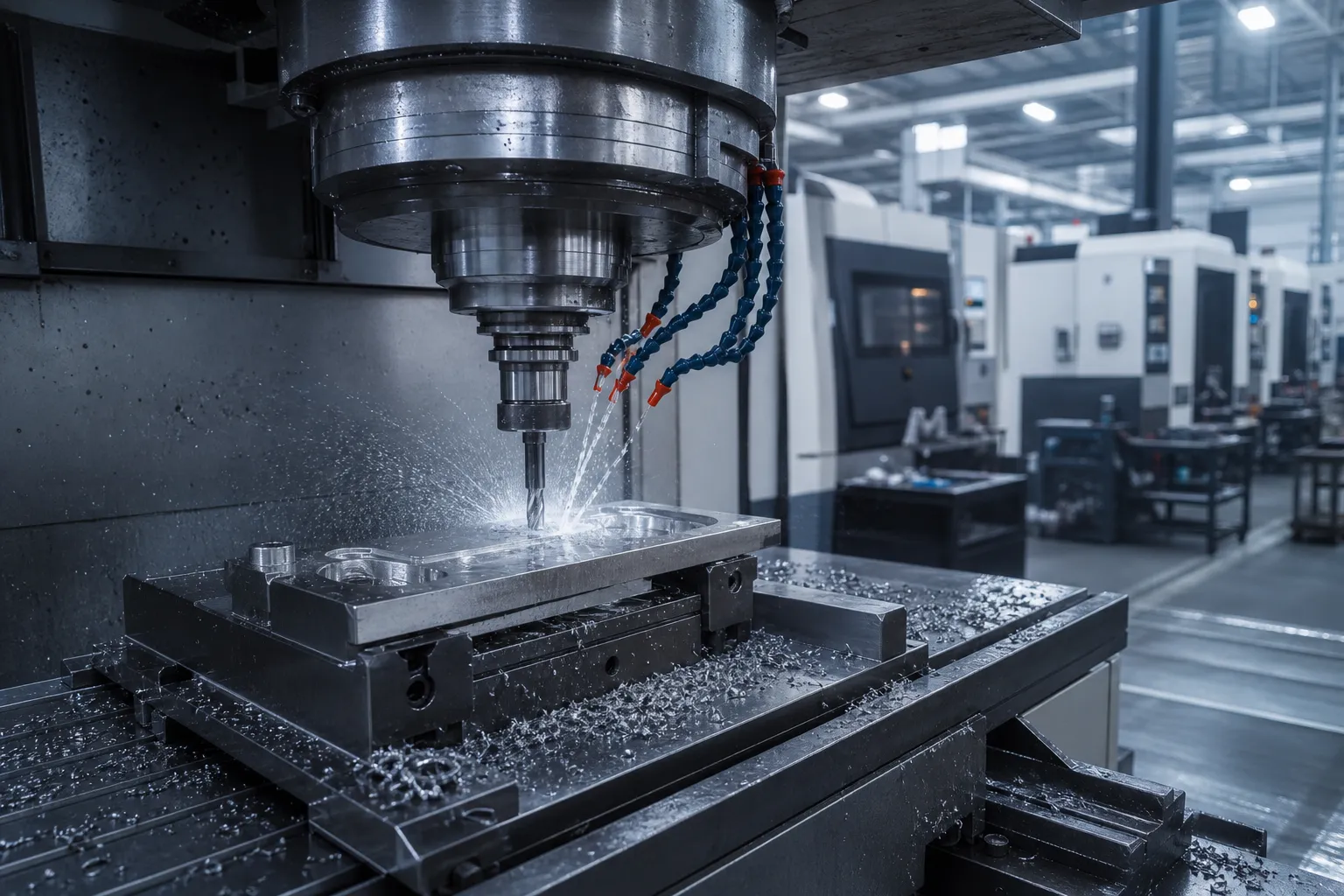 Taller de mecanizado CNC de precisión